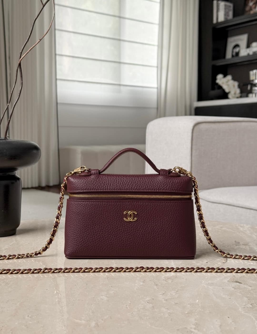 Vanity- Maroon