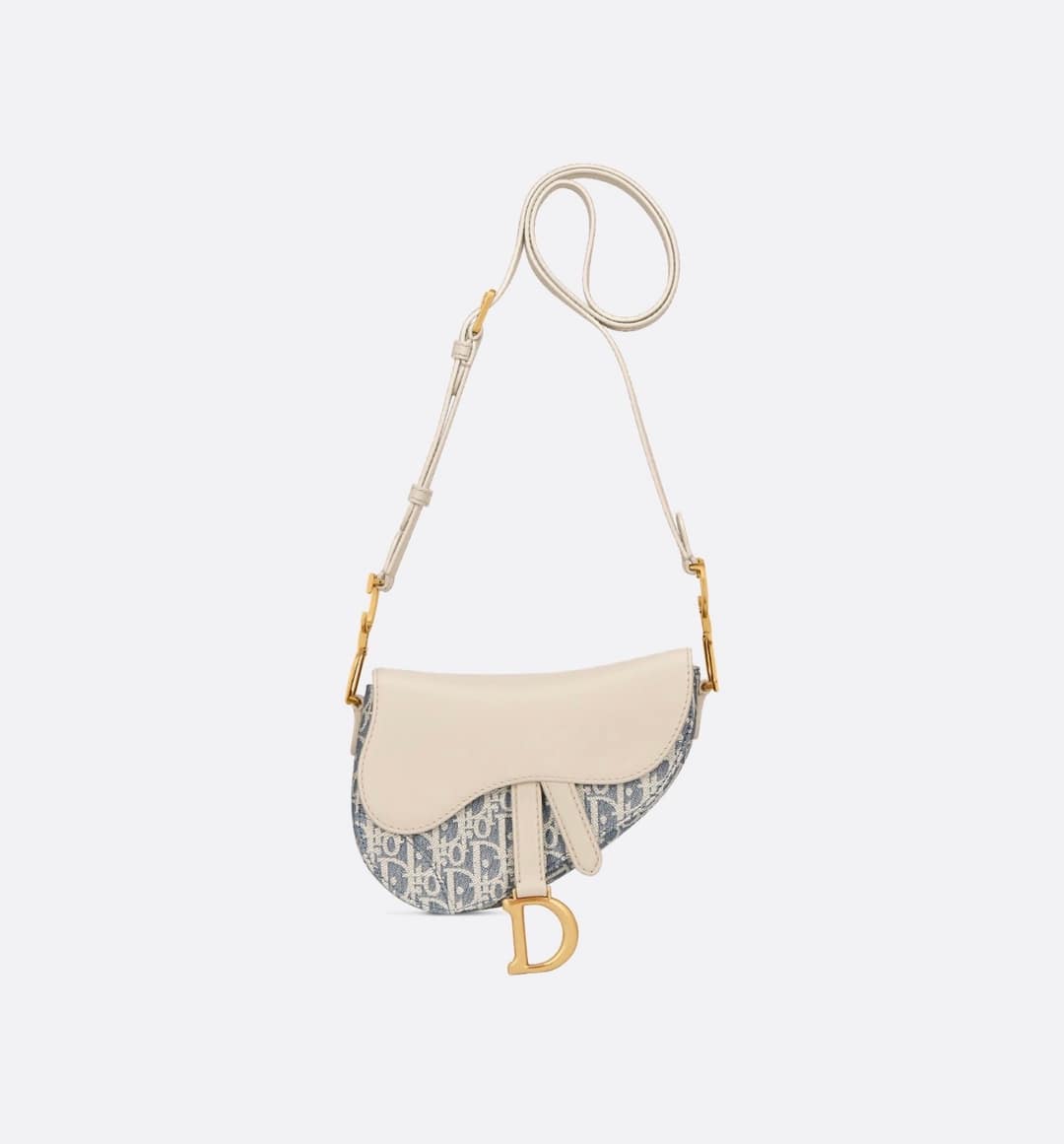 Saddle - Small Half white